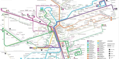 La carte de Luxembourg, métro